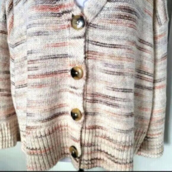 Women's Cotton Knit Cardigan Sweater  sz 2X - Picture 4 of 8